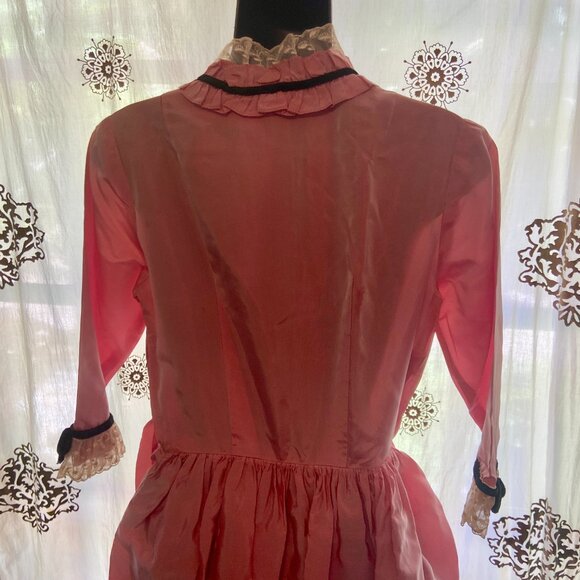 Vintage Bridgerton Marie Antoinette Style Ex Theater Costume Handmade Cosplay - Picture 6 of 16